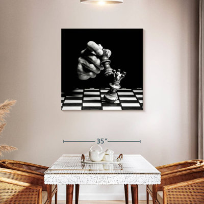 Arney Toppling Chess Piece