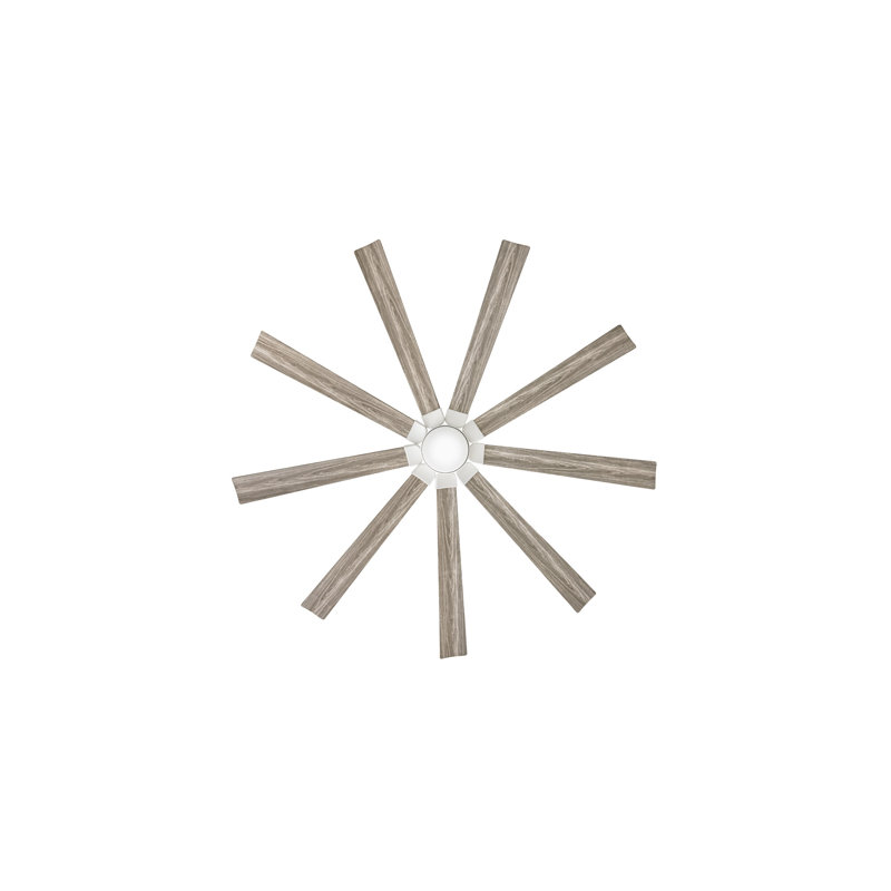 Ventilateur DEL Turbine 80 ", Blanc craie