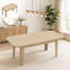 Extendable with Steel Base Dining Table