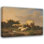 «Sheep and Lambs» par Eugène Joseph Verboeckhoven - Art mural sur toile tendue avec châssis