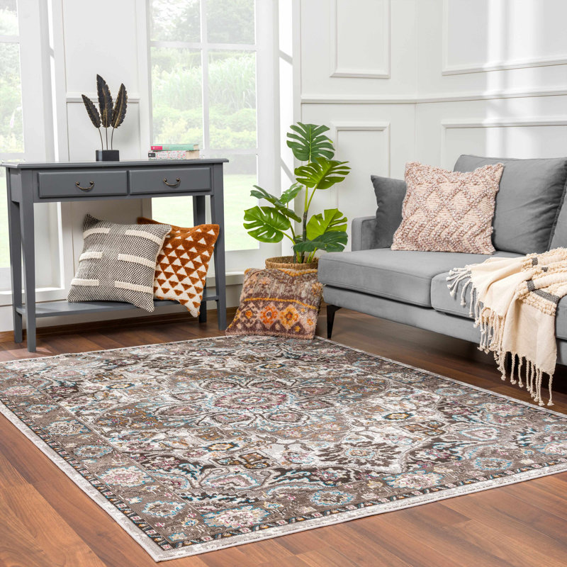Oriental Indoor Rug, Rectangle 7'10" x 10'3"