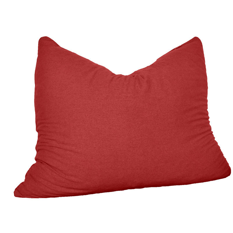 Microfiber / Microsuede Classic Bean Bag, Red