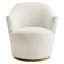 Chaise pivotante rembourrée Nora par Modway