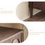 Vitrines en bois massif noisette + verre