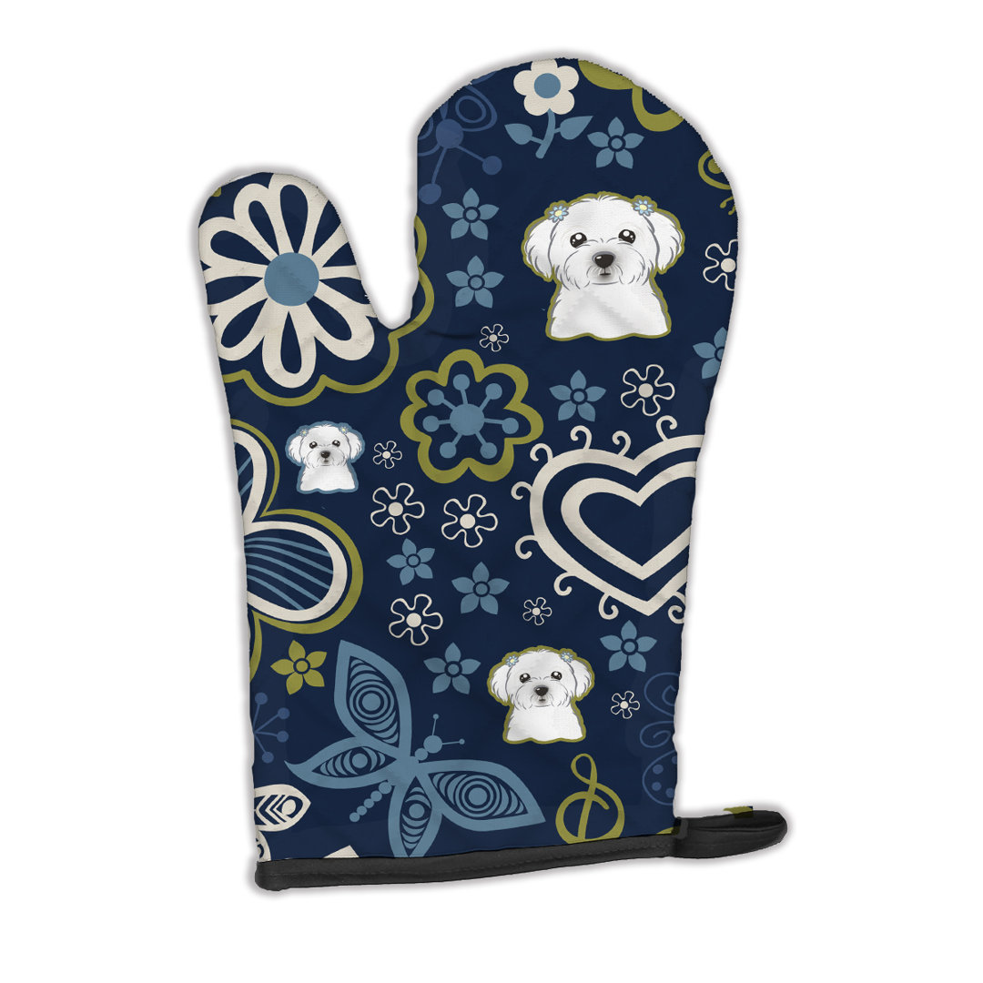Caroline's Treasures Floral Oven Mitt Caroline's Treasures