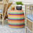  Baudette Handwoven Resin Barrel Side Table-95773137
