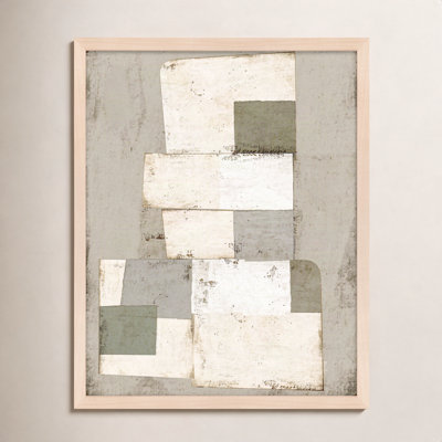Patchwork Green by Marco Marella for Studio M - Framed Wall Art