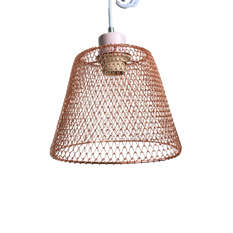 16cm H Metal Bell Lamp Shade ( Screw On ), Copper