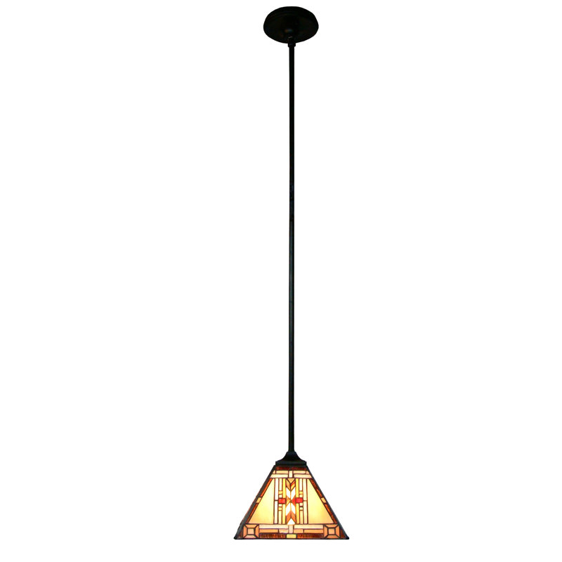 Mini-luminaire suspendu en verre coloré Fine Art Lighting