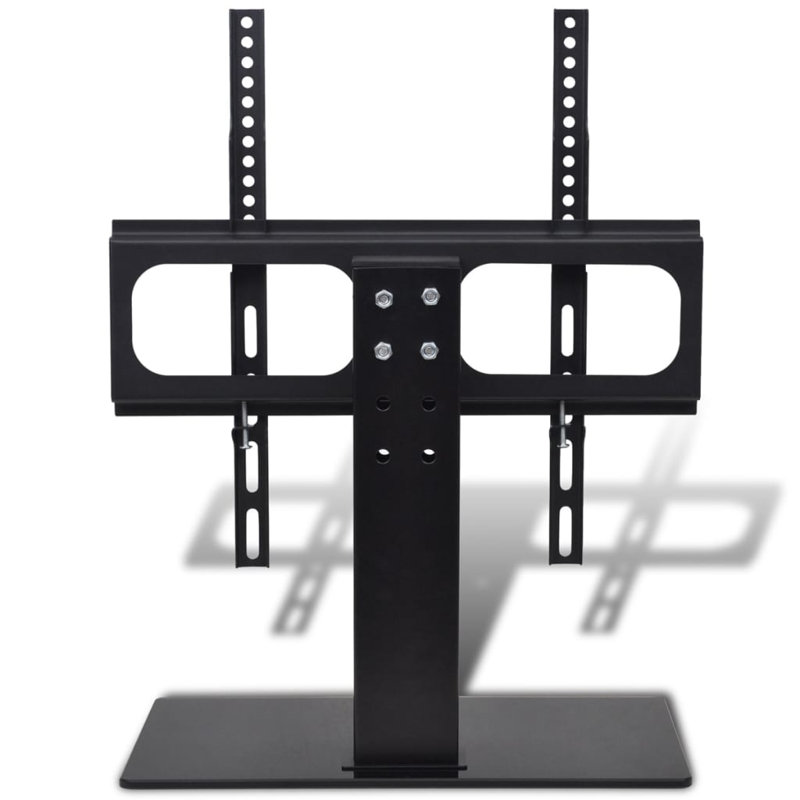 Support télé avec base, 15,7 po x 15,7 po