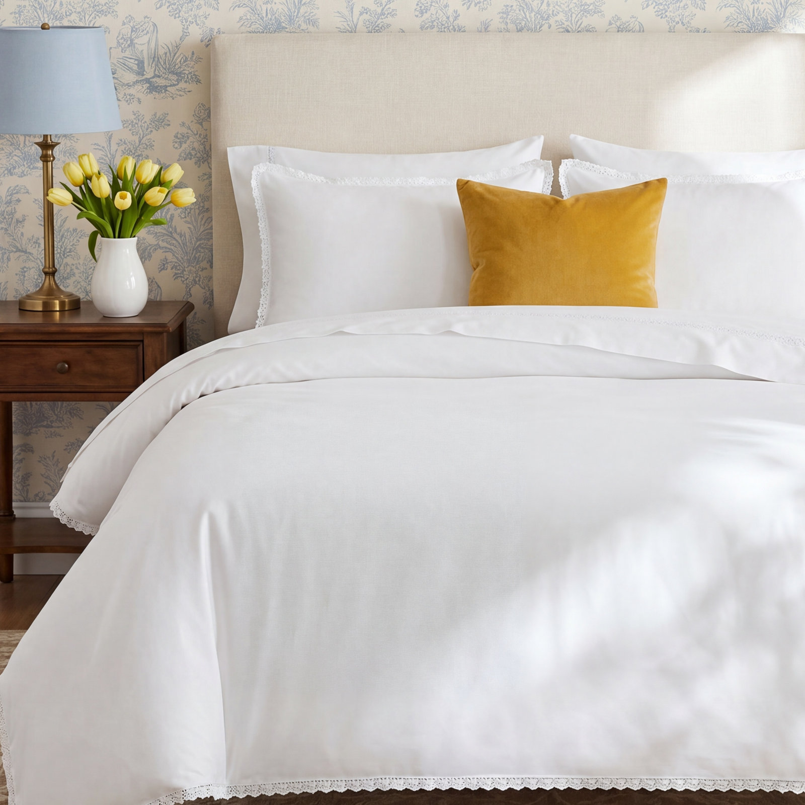 Braden Cotton Duvet Cover Set, King