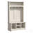 Multifunctional Hall Tree with Shoe Storage, 4 Cubbies, 1-Tier Top Shelf, and Entryway Bench for Modern Homes-129339153