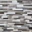 Tapis gris en peau de vache Ashlie-22933653