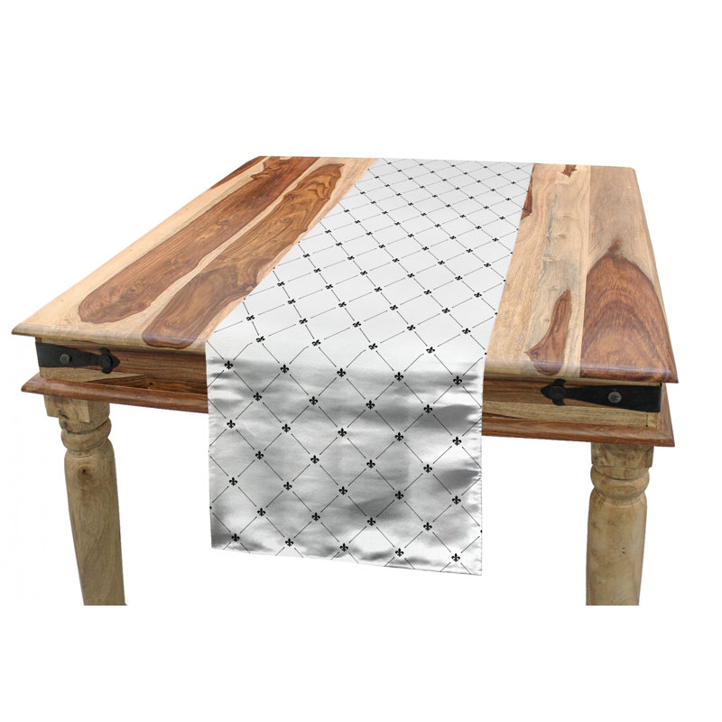 Fleur De Lis Table Runner, 90" x 16"