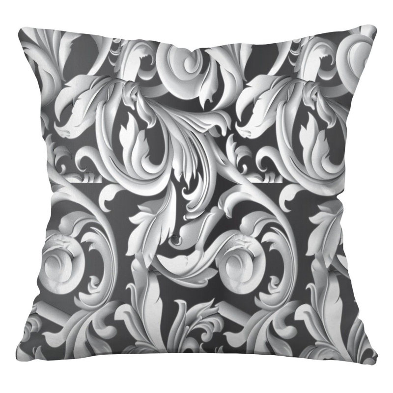  Coussin réversible, H 16 po x l 16 po