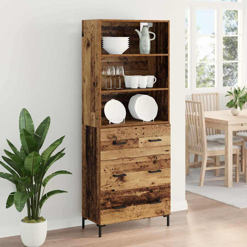 69.5cm Sideboard, Old Wood