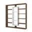 135.7cm H x 125cm W Library Bookcase-92932661