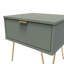 Baudelia 45cm W Manufactured Wood Bedside Table-2143163037