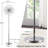 Crystal Floor Lamp For Bedroom, Floor Lamp For Living Room, Elegant Standing Lamp, 69" Tall Pole Lamp, Modern Floor Lamp For Room Decor, 32 Firework Crystal Harnesses Included-397155804