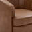 Modern Geniue Leather Swivel Barrel Chair-1219027509