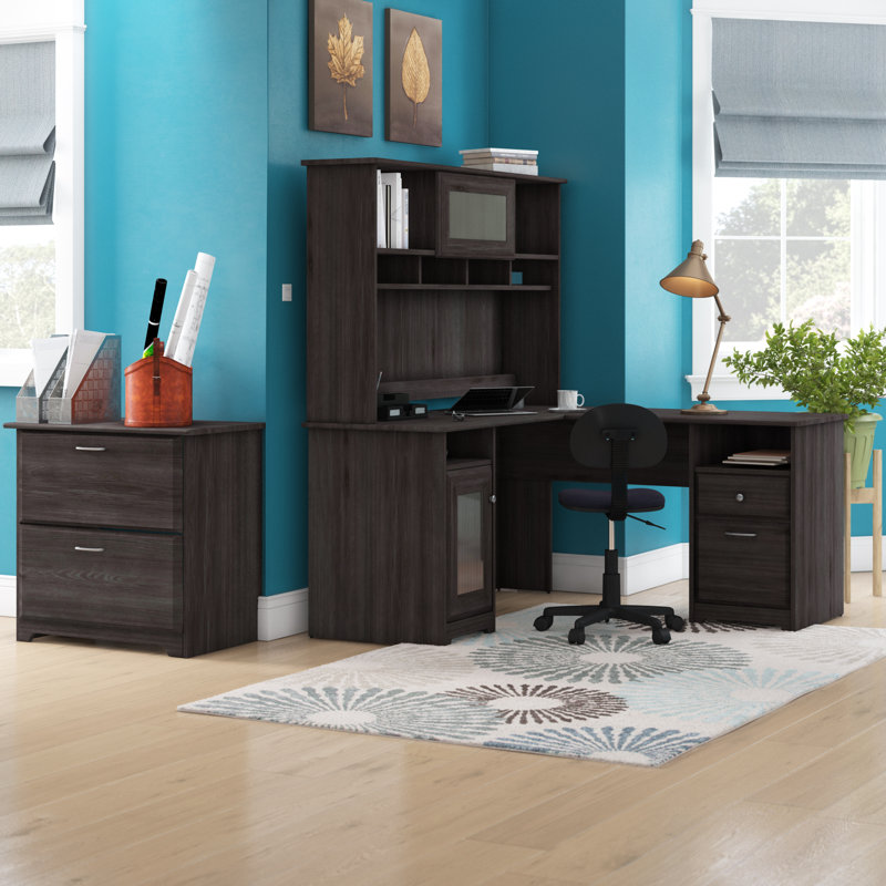 Capital L-Shaped Computer Desk