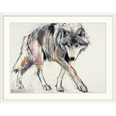 Yusef Wolf' by Mark Adlington Painting Print