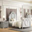 La table de chevet 3 chambres à coucher avec tiroir protégé contient 3 tiroirs, offrant un rangement pratique