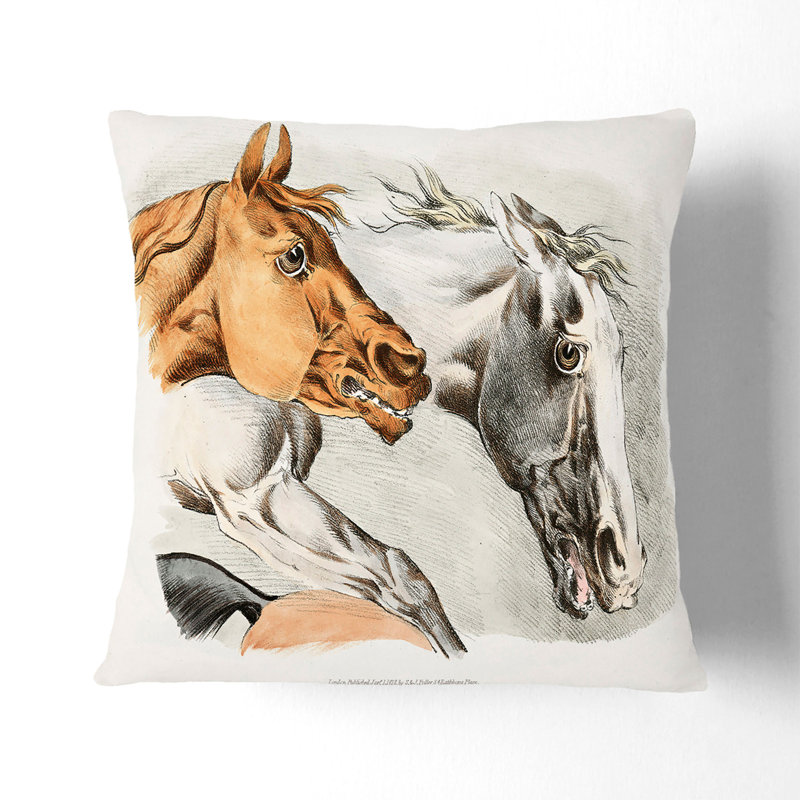 Square Throw Cushion, 40cm H x 40cm W x 15cm D