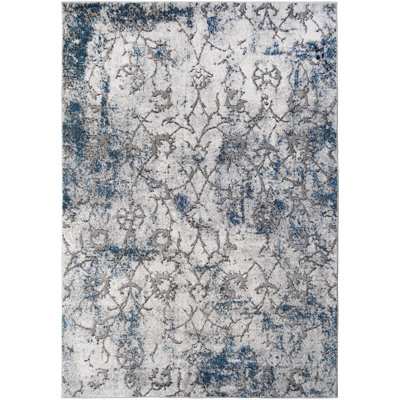 Tapis gris Bax Abtract