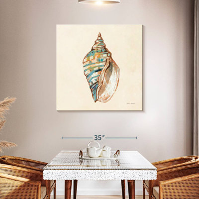 Aletra Coastal Teal Seashell III