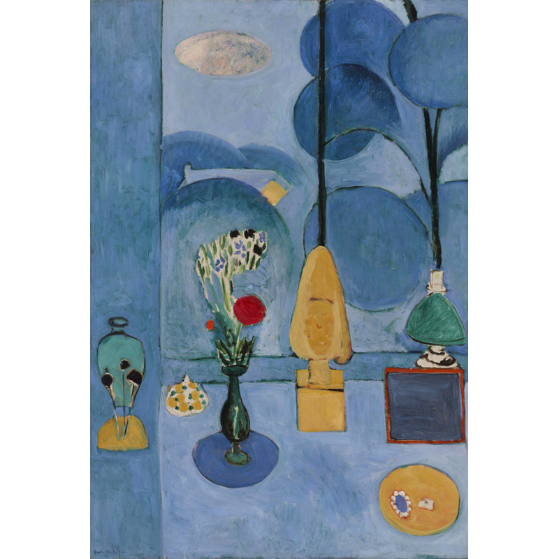 La fenêtre bleue