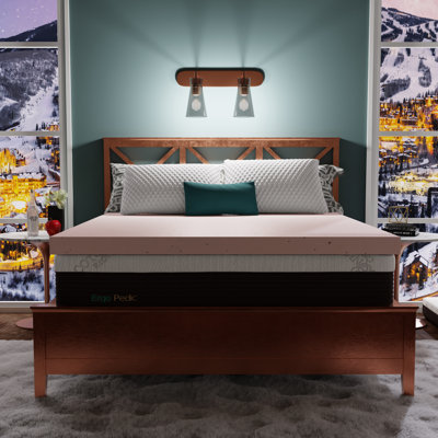 Copperwave 3" Infused Memory Foam Topper