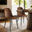Mekail Mid-Century Modern Upholstered Dining Chairs with Metal Legs (Set of 4)-1447906100-1461820720-1447906057
