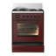 Majestic III Series 30 Inch Dual Fuel Range with 5 Sealed Burners in Emerald Green (Natural Gas, Burnished Trim)-1045611448-1045611455-1045611440