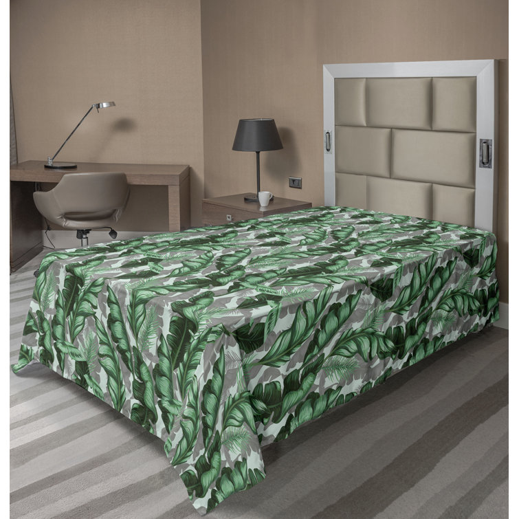 Ambesonne, drap plat floral pivoines, art botanique printanier