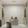 Crackle Dimmable LED Flush Mount With Decorative Alabaster