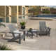 Modern Curveback Adirondack Chair