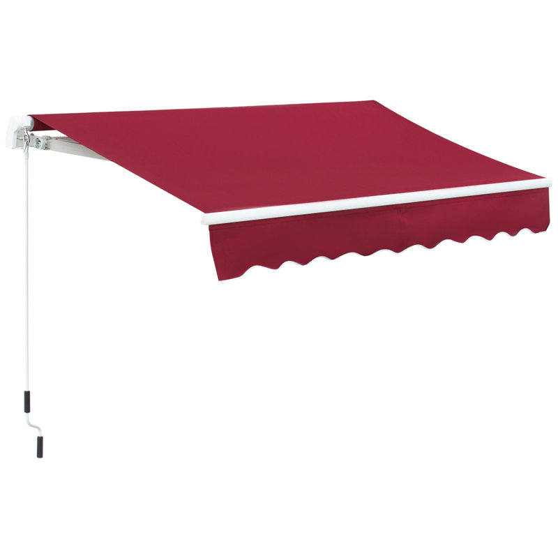 Auvent rétractable pour terrasse 8 'x 7'