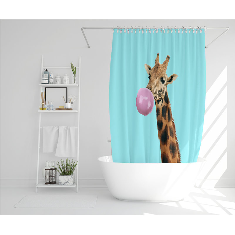 Elizabeth-Rose Polyester Shower Curtain