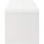 White Club Desk Snake 150x70cm