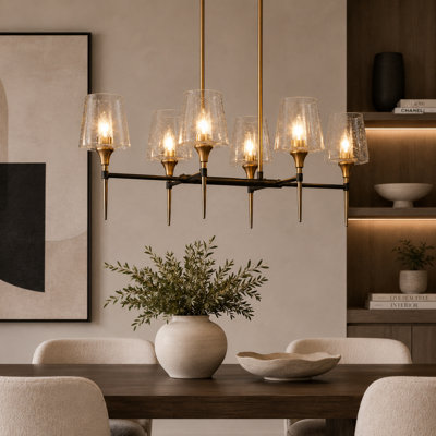 Tevye 6-Light Modern Dining Room Pendant Light