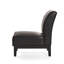 Fauteuil de chambre confortable avec un design élégant pour les espaces compacts