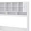 Murphy Bed With Ample Storage Space And Diamond Stripes