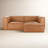 Jaye - 2 Piece Genuine Leather Sofa With Ottoman