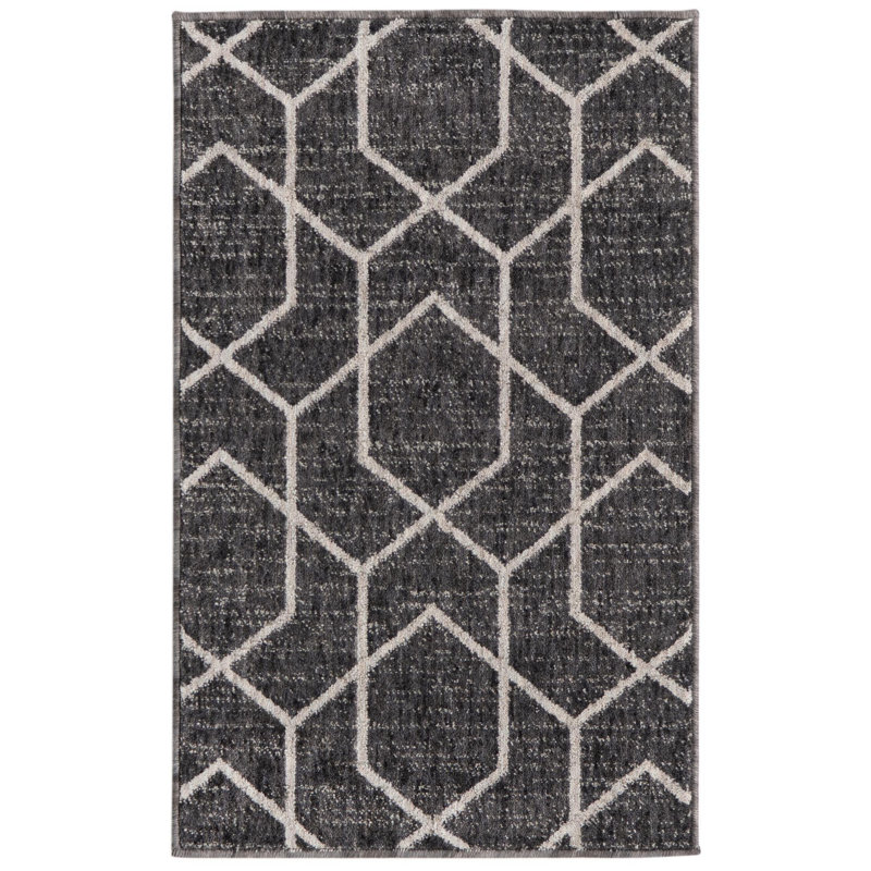 Abstract Indoor Rug, Rectangle 2' x 3'