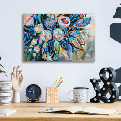 Festive Colors' by Jeanette Vertentes Acrylic Glass Wall Art