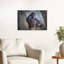Mother And Baby Chimpanzee Peaceful Contemporary Monkey Nature Wildlife Wall Art Print by Jeffrey C. Sink - 1 Piece Wrapped Canvas Wall Art-590702549