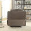 Fauteuil inclinable en microfibre polie-402967504