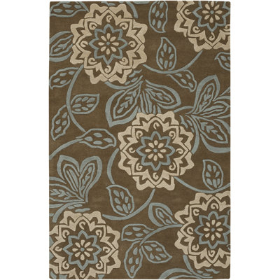 Tapis brun/brun clair Jayme