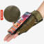 Gants demi-doigts Workout XL - vert